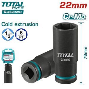 22 Mm 1/2 Altı Köşe Darbeli Derin Lokma Thdis12222l