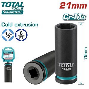 21 Mm 1/2 Altı Köşe Darbeli Derin Lokma Thdis12212l