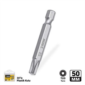 Sgs3927 Torx Uçlu Bits S2 T20 50mm Sand-pro Series - 30 Adet