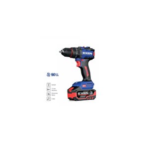 En 294 Ds 21 V. 4 Ah. 90 Nm. Kömürsüz Darbeli̇ Şarjli Matkap