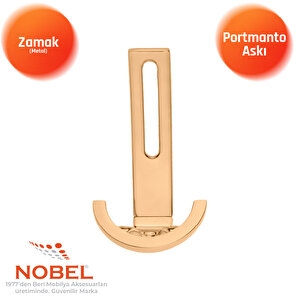 Palmiye Lüks Portmanto Askı, Metal, Vestiyer Askı, 158 Gr, Dolap Askılık, Duvar Askılığı, Albrifin (vidalı)