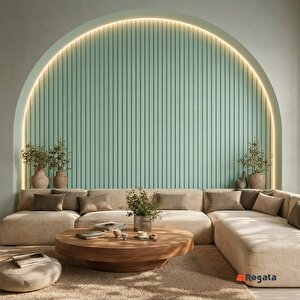 Regata Soft Touch Su Yeşili Lb 3783 Dekoratif Lambiri Duvar Paneli