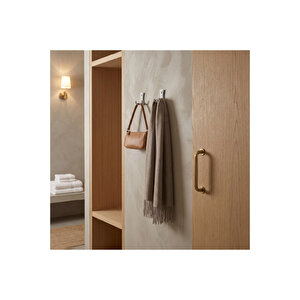 Emet Askı, Metal Vestiyer Askısı, 29 Gr, Dolap Ve Duvar Askılığı, Matsi̇yah (vidalı)
