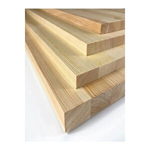 Iahşap Çam Masif Panel Tabaka Ahşap Plaka Ahşap Panel | Kalınlık-18 Mm | Ebat-100x100 Cm