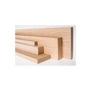 3x3 Cm (uzunluk 25 Cm) Dişbudak Çıta Tahta Ahşap Planyalı Kereste