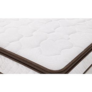 Loft Pedli Full Ortopedik Bel Destekli Yaylı Yatak (kahve) 140x200 140x200 cm