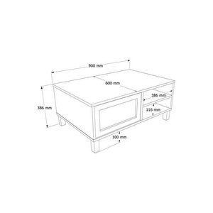 Yurudesign Dune Orta Sehpa Ahşap Ayaklı Kapaklı Ahşap-jüt Sepet-jüt Dn3-sj