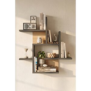 Shelf 21 Duvar Rafı Sepet-antrasit Wl21-sa