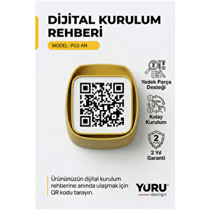 Yurudesign Pulse Duvar Rafı Seti Antrasit Pu2-an
