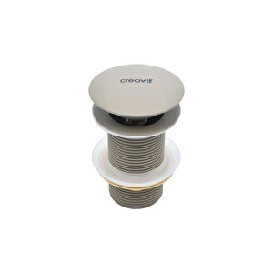 Sf030.ccm Lavabo Sifon Başlığı Pop-up Taşmasız - Mat Cappuccino