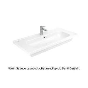 Id100 İdeal Etajerli Lavabo Beyaz 100cm