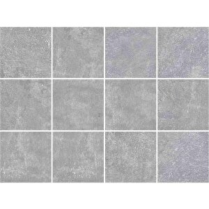 100x100 Regal Antrasit (asg R10) Fileli K:7.5 - 1 Kutu 1.2 M2