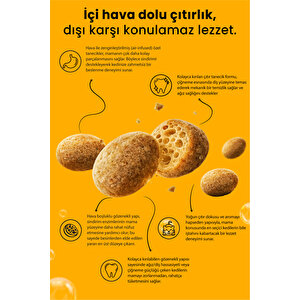 Crunchy Bubbles Kısırlaştırılmış Tavuklu Yetişkin Kedi Maması 10 Kg