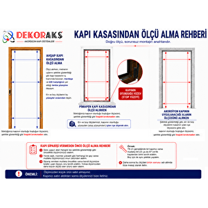 3 Sıra Camlı Akordeon Kapı, Meşe Ahşap Desenli, 72x200cm