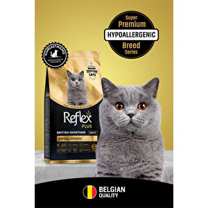 Plus British Shorthair Tavuk Aromalı Yetişkin Kedi Maması  8 Kg