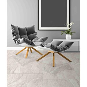 600x1200 Travertino Gri Tam Parlak Rek. K:8 - 1 Kutu 2.16 M2