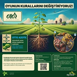Otto Azotic Biyolojik Ajan 200 Gr. Poşet Toz
