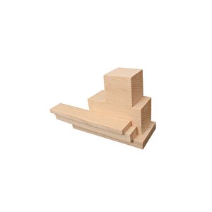 Silinmiş Köknar Kereste Ebat: (2x5 Cm)-( Uzunluk: (200 Cm)-(3 Adet)