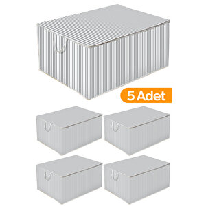 5 Adet - Maxi Yastık Yorgan Hurcu 75x40x40 Cm