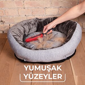 2 Paket Pet Pro Elektrostatik Tüy Toplayıcı Fırça, Dar Alanlar Için Ideal, Yıkanabilir, Uzun Ömürlü