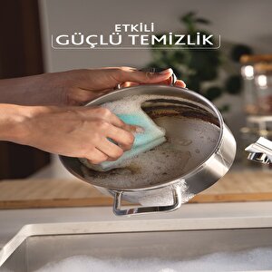 3'lü Pro Clean Oluklu Bulaşık Süngeri