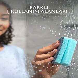 Vileda 3'lü Pro Clean Oluklu Bulaşık Süngeri