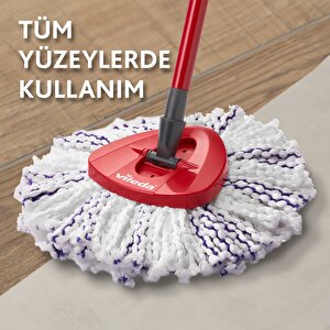 Turbo Temizlik Seti 6 Lı Mikrofiber Yedek Paspas Paketi (klasik + 2in1 + 3in1)