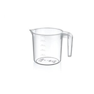 Polytime Plastik Şeffaf Ölçekli Maşrapa - 1.5 Litre
