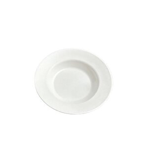 Roll-up Nature Ekolojik Karton Kağıt Parti Çok Amaçlı Çukur Derin Tabak - 23 Cm. - 125 Adet