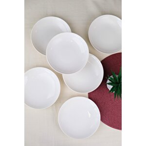 Tabak Evi Porselen Chic Çukur Tabak 19,50cm 550cc 6 Li