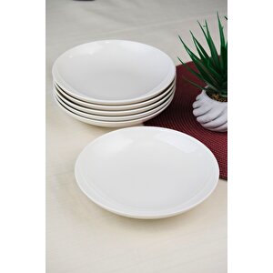 Tabak Evi Porselen Chic Çukur Tabak 19,50cm 550cc 6 Li