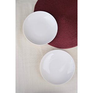 Tabak Evi Porselen Chic Çukur Tabak 19,50cm 550cc 2 Li̇