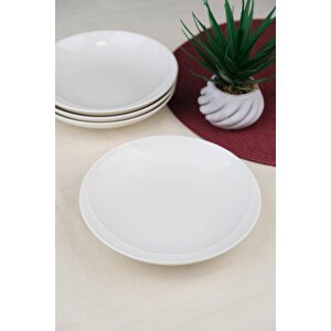 Tabak Evi Porselen Chic Çukur Tabak 19,50cm 550cc 4 Lü