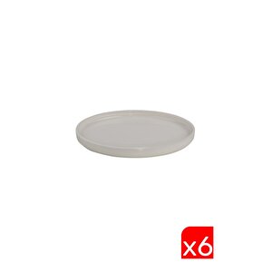 Tabak Evi Porselen Stolt Dik Yanaklı Kayık Tabak 26x13x2cm 6 Lı