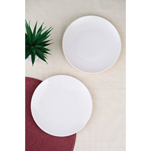 Tabak Evi Porselen Chic Servis Tabağı 24,50cm 2 Li̇