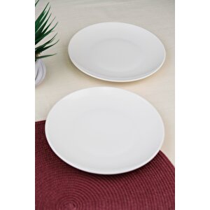 Tabak Evi Porselen Chic Servis Tabağı 24,50cm 2 Li̇