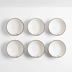Nash Desenli 6'lı Kase 16 Cm
