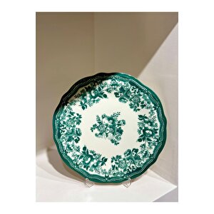 Porser Porselen Fulya Velour Green Yemek Takımı 6 Kişilik 24 Parça