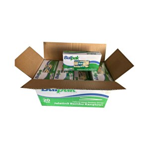 Burpak Jelatinli Tahta Ahşap Bambu Karıştırıcı Çubuk Kaşık - 12 Cm. - 200 Adetlik 20 Paket