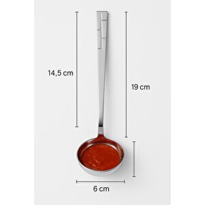 Paslanmaz Çelik Sos Servis Maşası 20 Cm