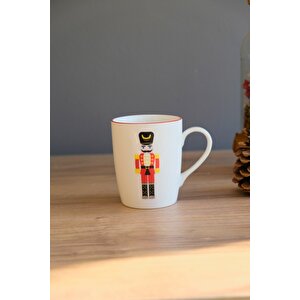 Tabak Evi Porselen Kurşun Asker Kulplu Mug Kupa 220 Ml