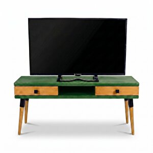Mobenta Modest Tv: İskandinav Masif Tv Ünitesi 2 Çekmeceli 1 Raflı - 150 Ye-tk