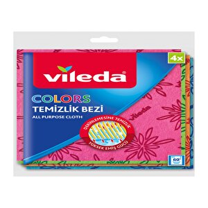 4 Lü Colors Renkli Mutfak Bezi