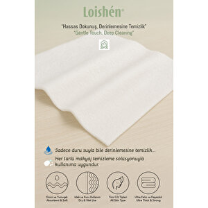 Mikrofiber Yüz Temizleme Bezi - Ultra Hassas Dokulu Makyaj Temizleme (yika Tekrar Kullan)