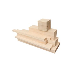 10x20 Cm (uzunluk 150 Cm) Kavak Çıta Tahta Ahşap Silimiş Planyalı Kereste