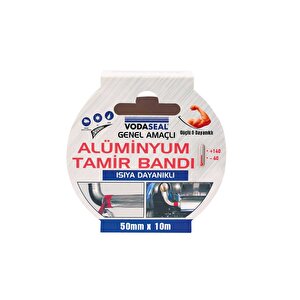 Alüminyum Tamir Bandı 50 Mm X 10 Mt Isıya Dayanıklı