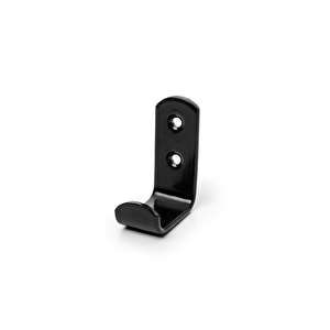 Metal Tekli Askı Mobilya Askısı Siyah Kısa 30 Mm