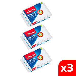 3 Paket 2 Li Miraclean Silgi Sünger