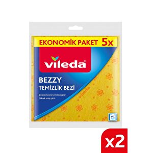2 Paket 5 Li Bezzy Temizlik Bezi