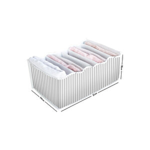 8 Gözlü Çekmece Içi Akordiyon Organizer - Large 24 X 37 X 18
